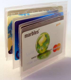 5 Page Hipster Wallet Insert with Staggered Pages