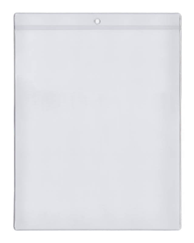 Job Ticket Holder with 0.75" Drop - Open on Short Side (Portrait) - External Dimensions 10.0620" x 12.9370"