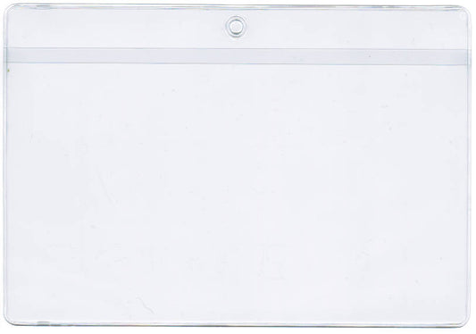 Job Ticket Holder - .25" Hole with .75" Drop - Open on Long Side (Landscape) - External Dimensions 10.062" x 12.937"