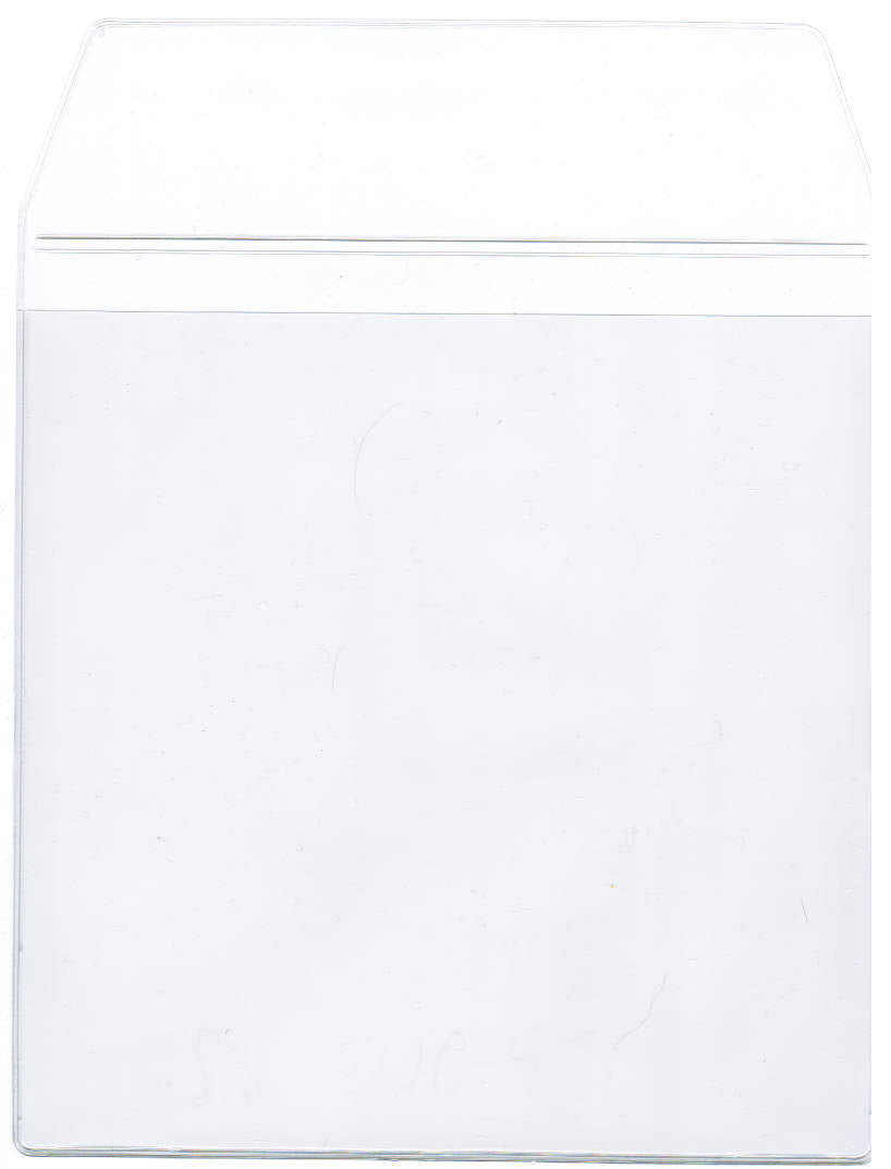 Vinyl Pouch with Adhesive Back