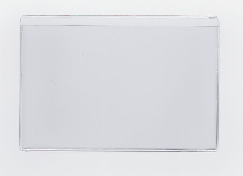 Clear Vinyl Sleeve with 0.25" Drop - Open on Long Side (Landscape) - External Dimensions 8.5" x 11"