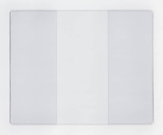 Vinyl Book Cover - Short Style with 2.5" Pockets - External Dimensions 6.5" x 7.75"