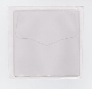 Media Holder Sleeve with Adhesive Back
