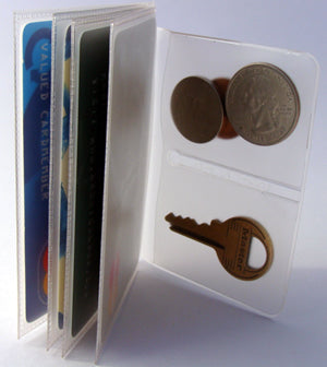 6 Page Credit Card Wallet Insert