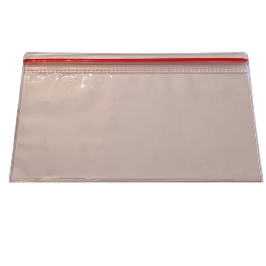 Clear Vinyl Sleeve with Zipper