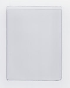 Clear Vinyl Sleeve with 0.25" Drop - Open on Short Side (Portrait) - External Dimensions 6" x 7.875"